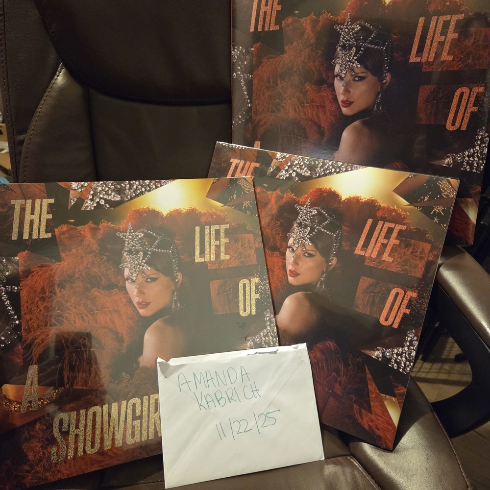 The Life of a Showgirl Vinyl Record